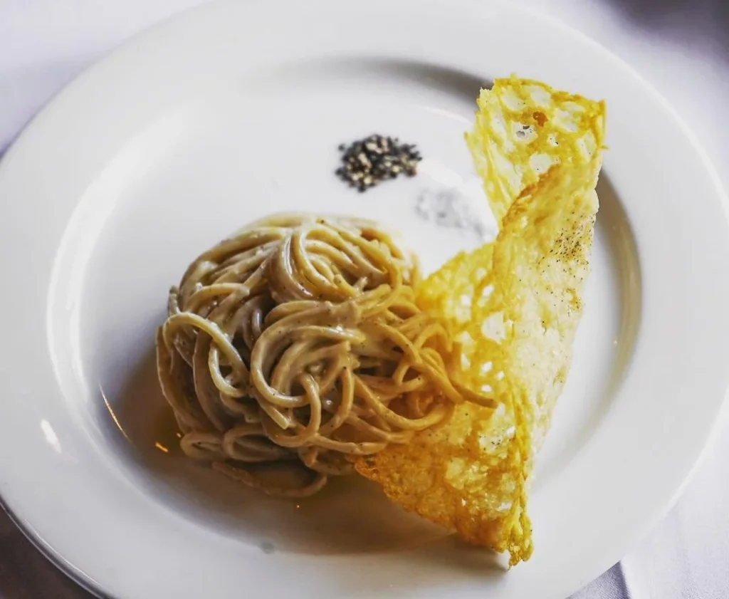Handmade pasta in Greensboro NC served with fresh bread at Giovanni's Italian Restaurant
