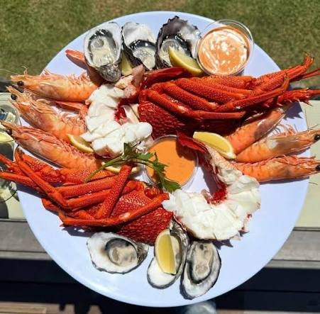 Fresh Italian seafood platter with shrimp, lobster, and premium seafood served at Giovanni's Italian Steakhouse near Jamestown NC.